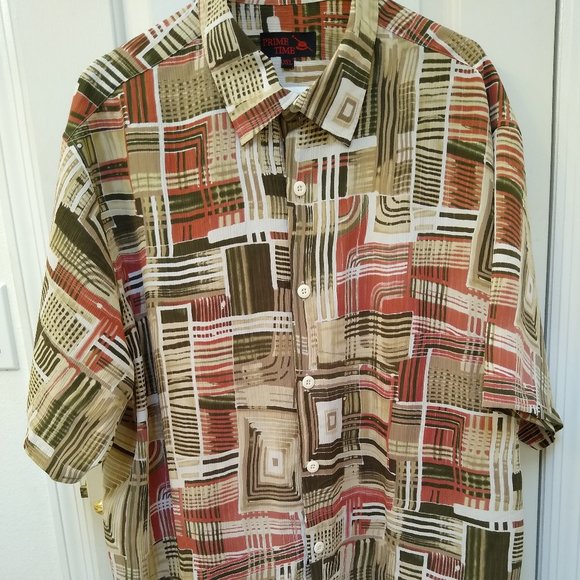 Prime Time Other - Prime Time Button Down 3XL Shirt Men's